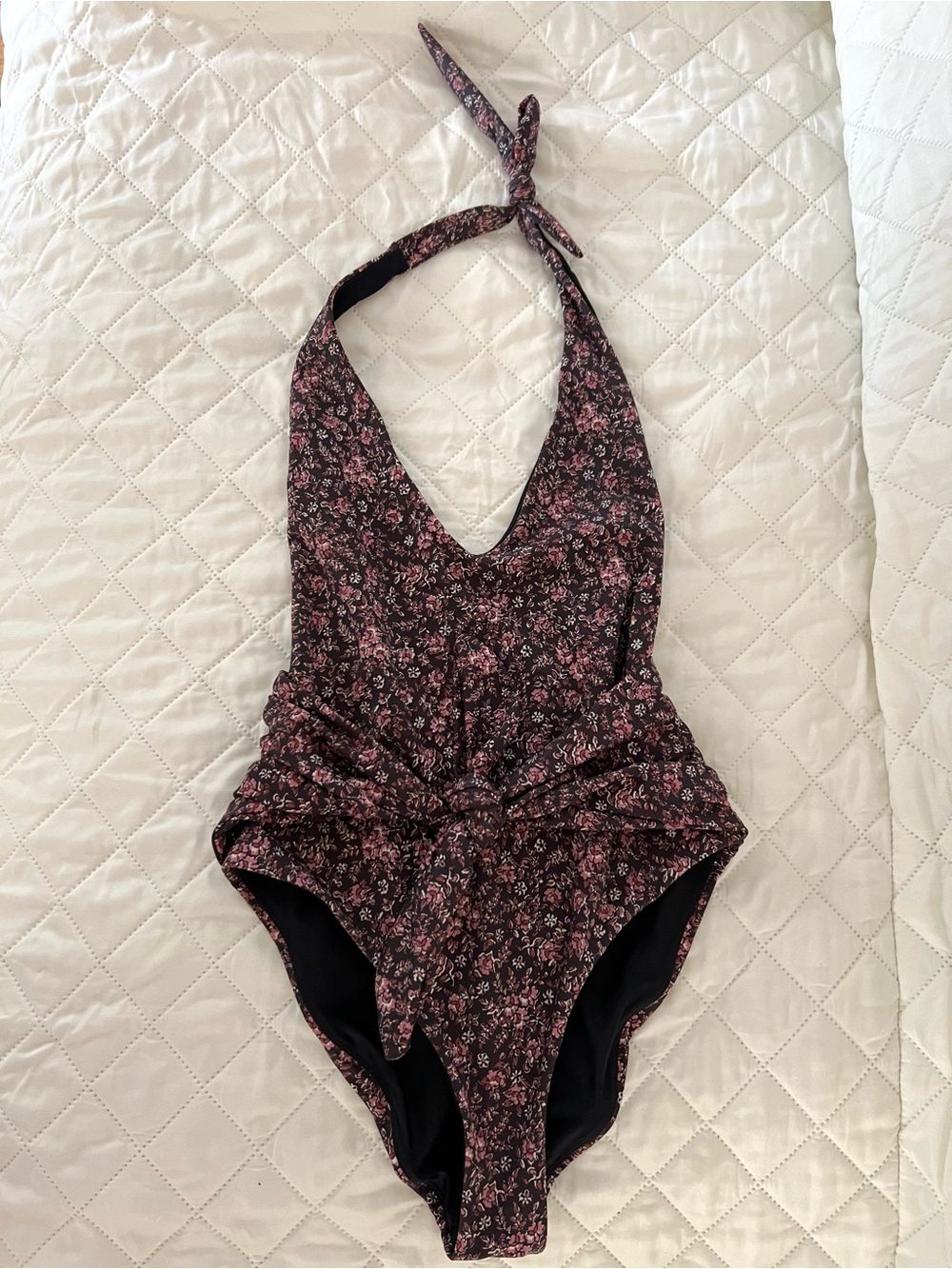 Veronica Beard Floral One Piece Swimsuit
